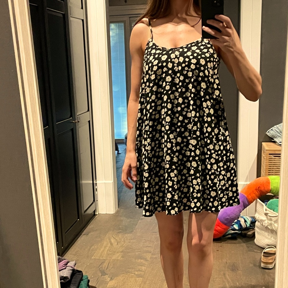 Aqua mini sundress